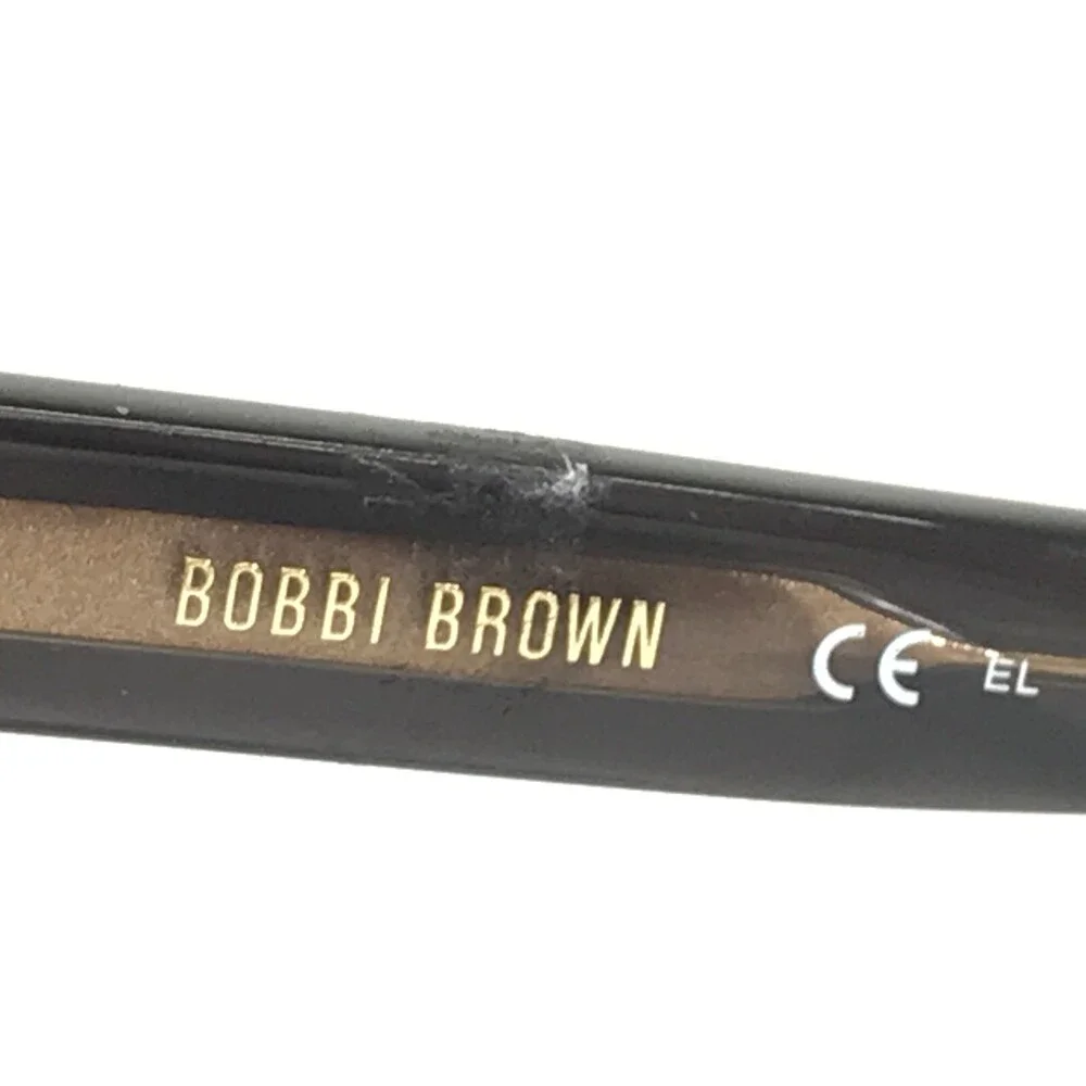 Bobbi Brown Sunglasses THE GRETCHEN/S 8079O Black Thick Rim Frames Black Lenses